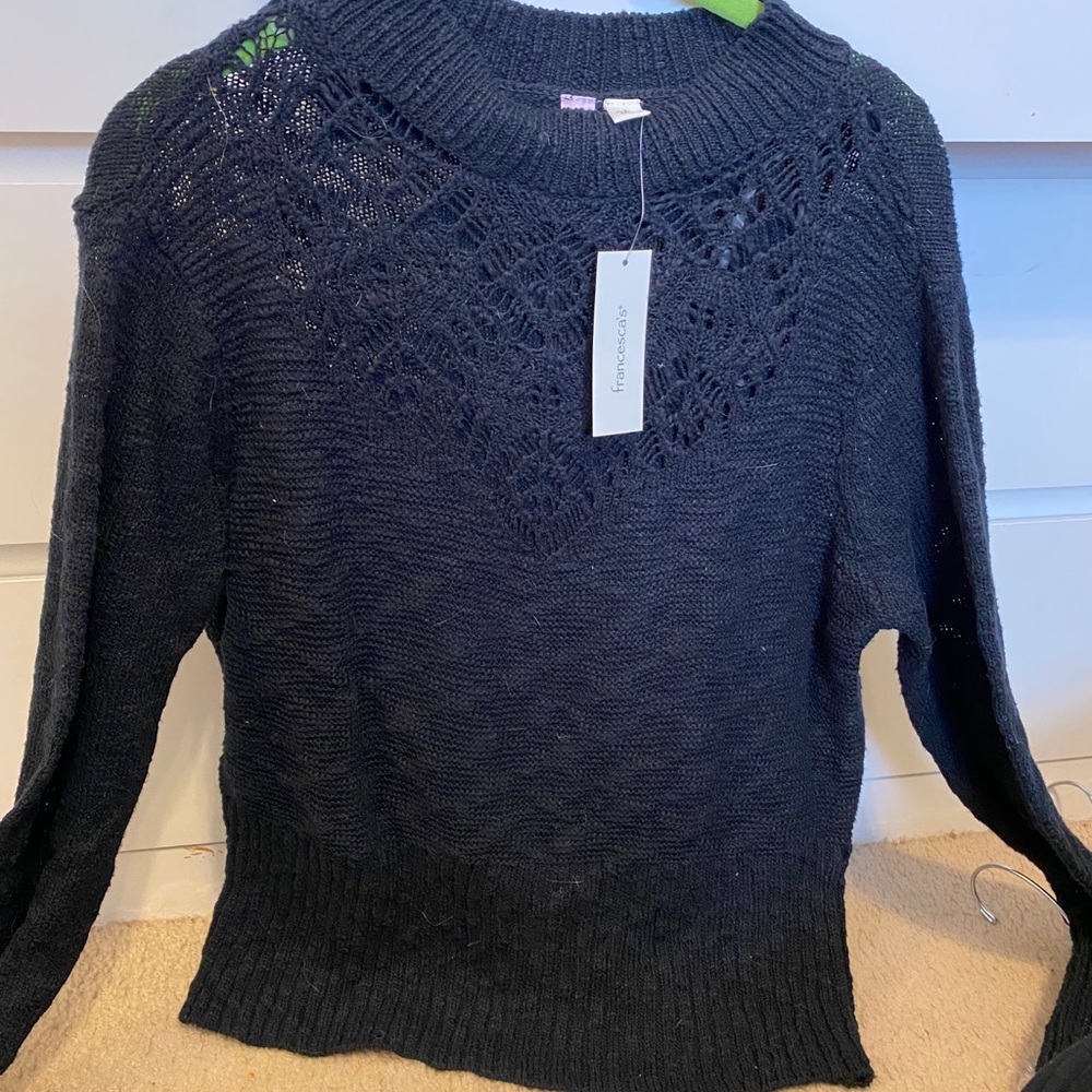 Francesca’s cut out sweater